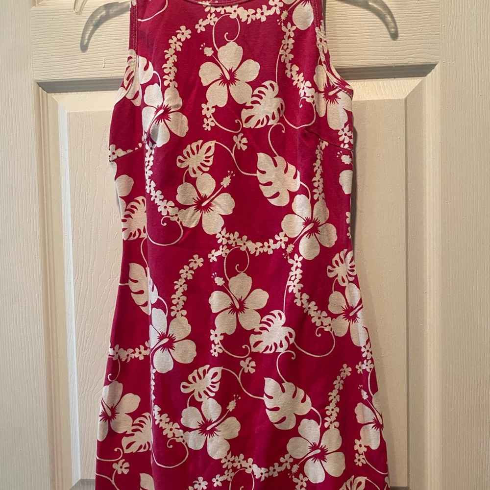 Hana Floral Pink and White dress